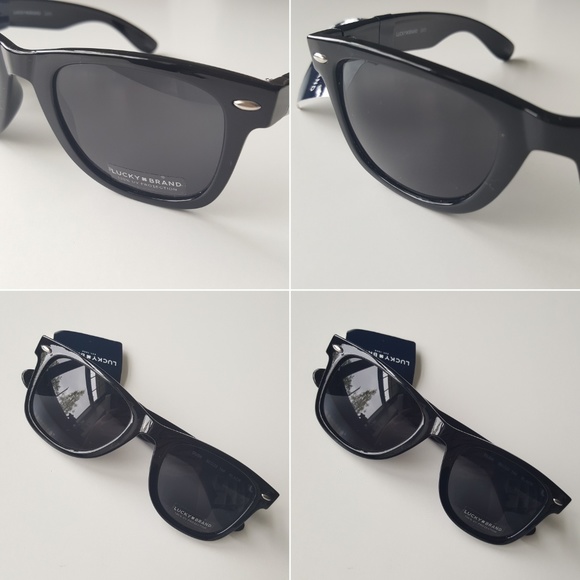 Lucky ? Brand DUSK BLACK Wayfarer Sunglasses main image 8